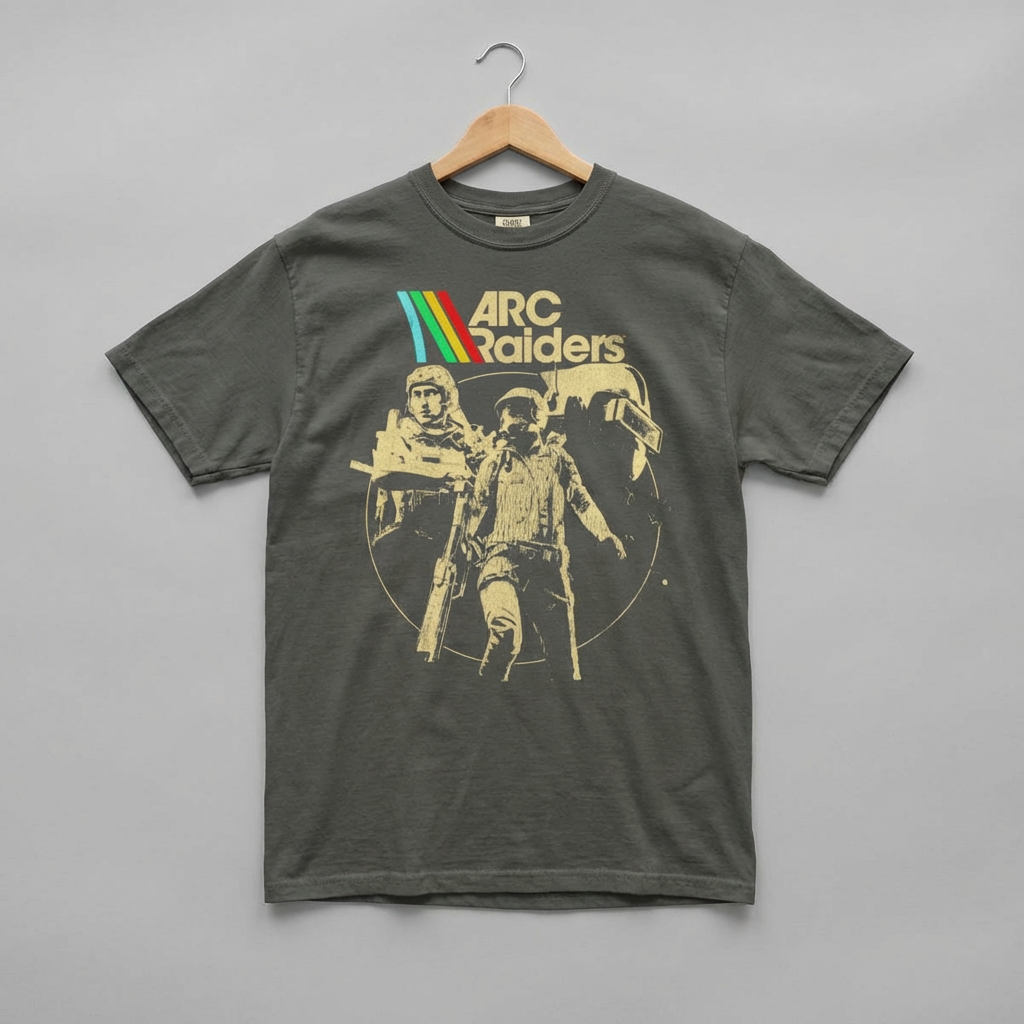 ARC Raiders Vintage Sci‑Fi T‑Shirt