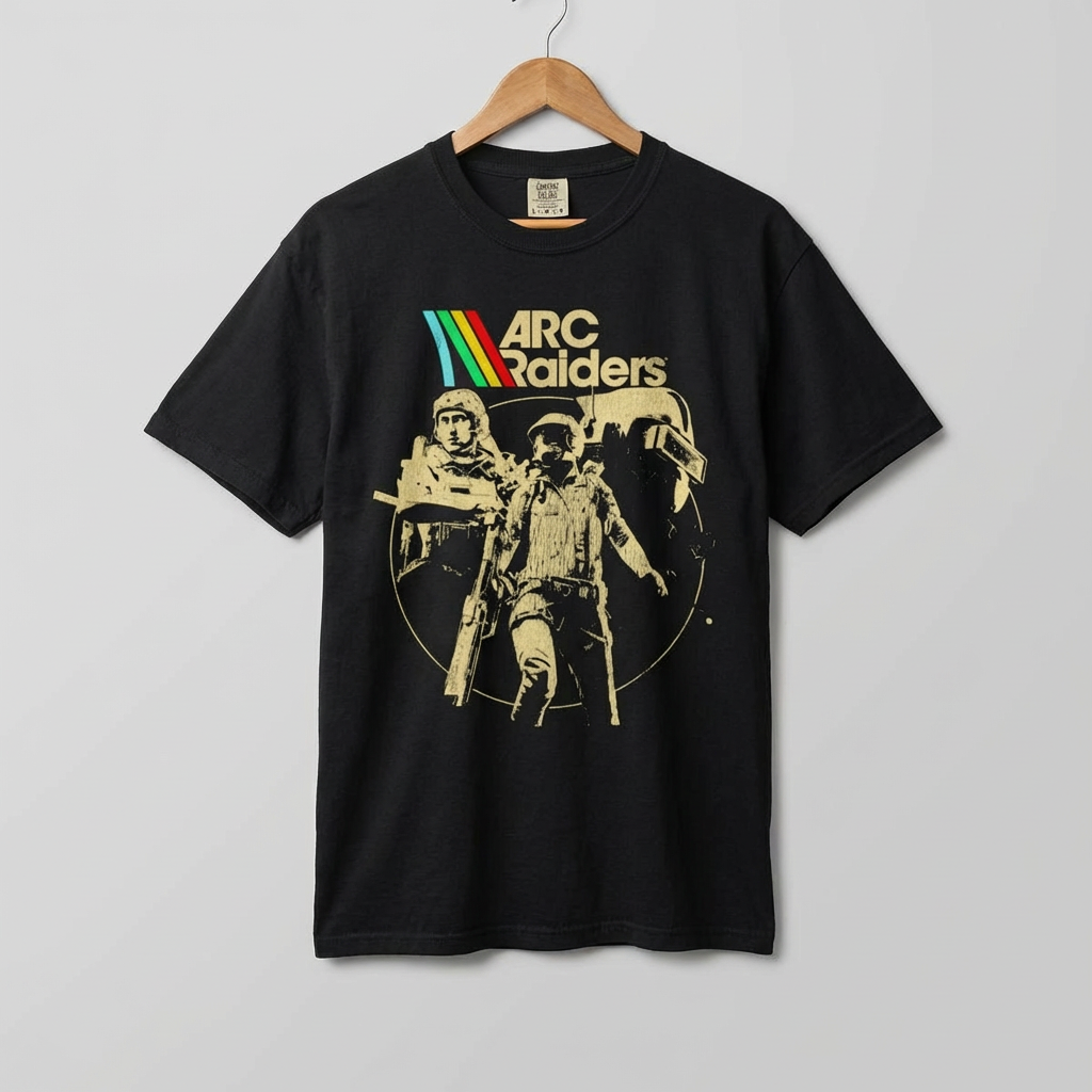 ARC Raiders Vintage Sci‑Fi T‑Shirt