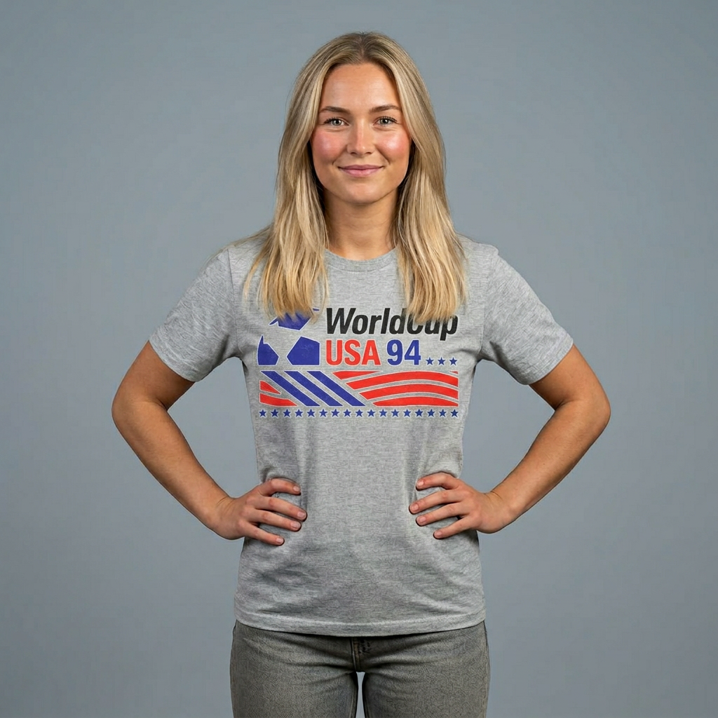 Retro World Cup USA 94 Soccer T-Shirt - FAIRE ONLY