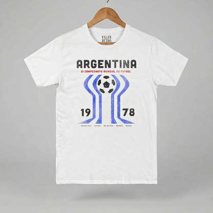Argentina 1978 Vintage Soccer Tee