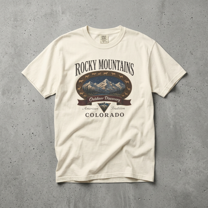 Rocky Mountains Colorado T‑Shirt