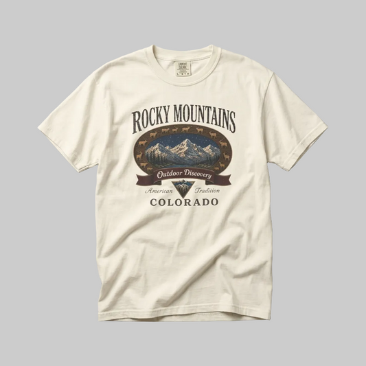 Rocky Mountains Colorado T‑Shirt