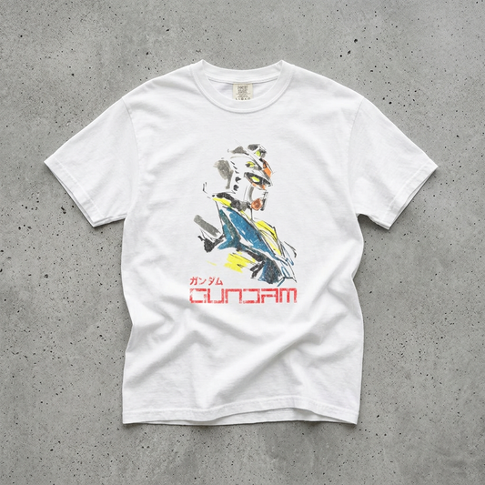 Vintage Gundam Manga T-shirt