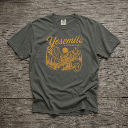 Yosemite National Park Vintage Style Graphic Tee