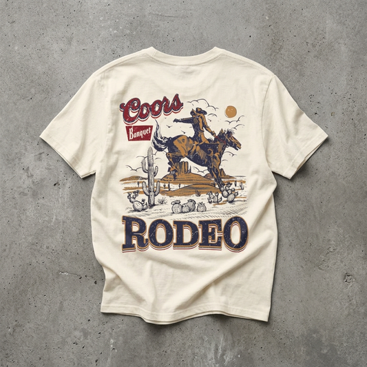 Rodeo Cowboy Western Tee