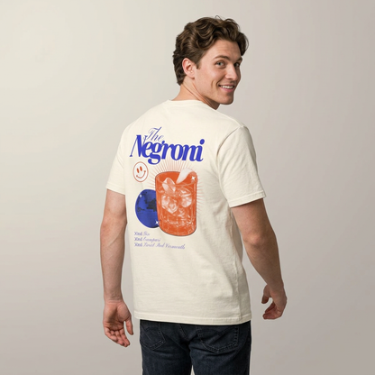 Unisex Retro Negroni Coctails T-shirt