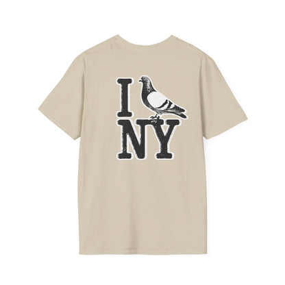 I Love NY Pigeon T-Shirt — Vintage New York City Street Tee