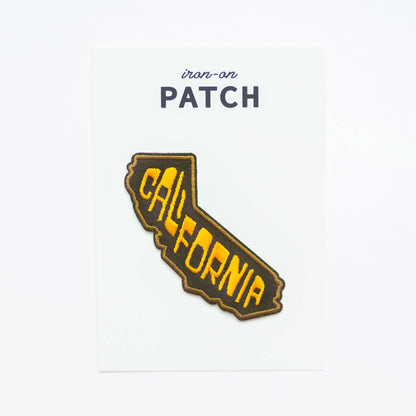 Union Made - California State Embroidered Iron on Patch
