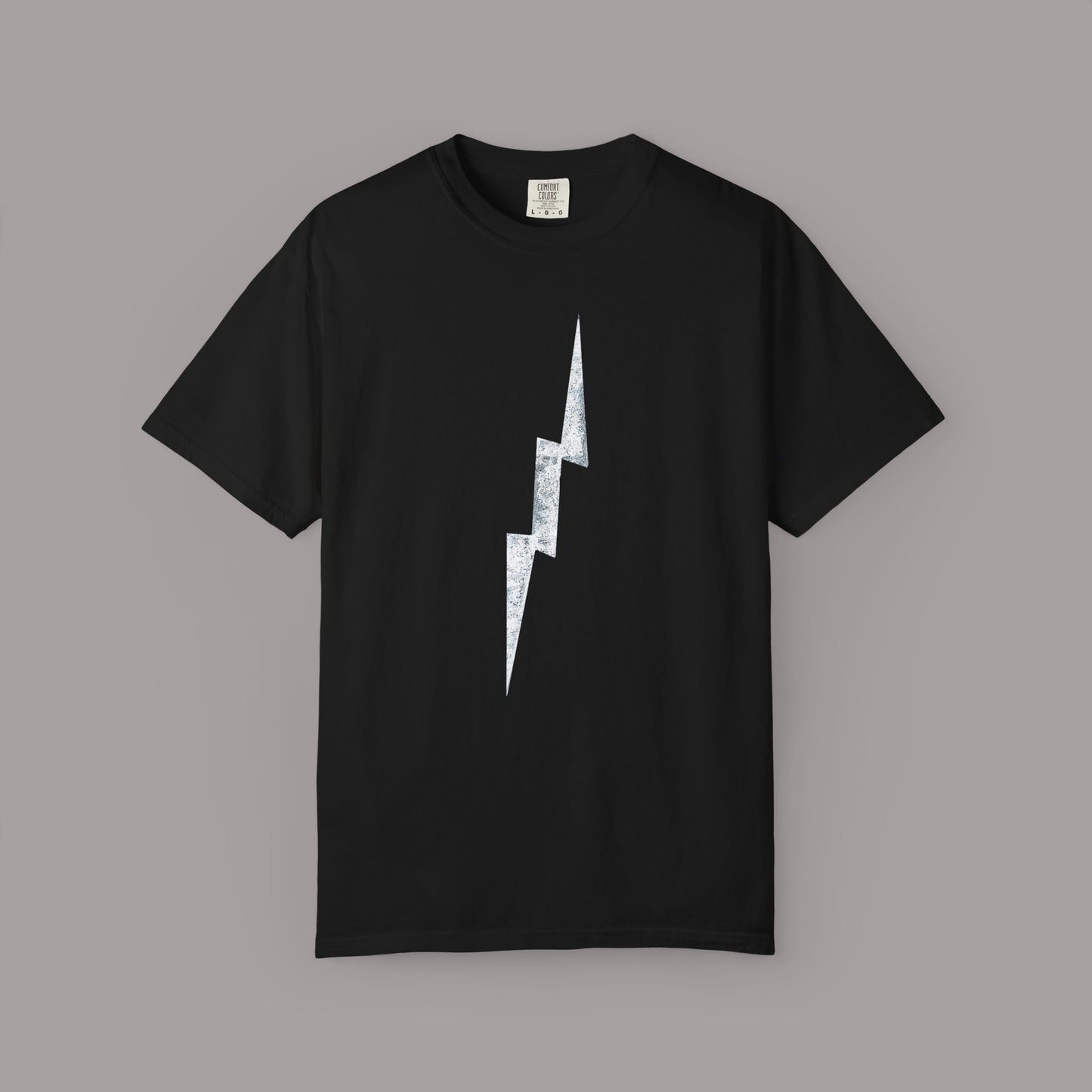 Distressed Lightning Bolt Tee