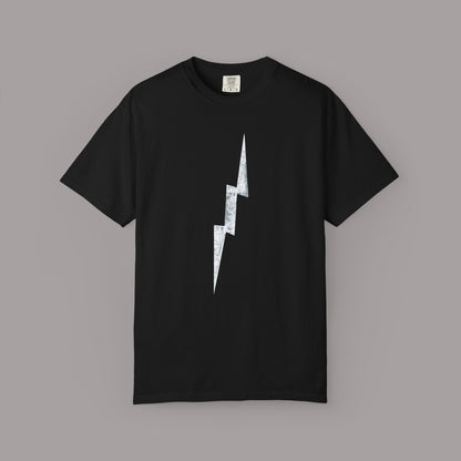 Distressed Lightning Bolt Tee