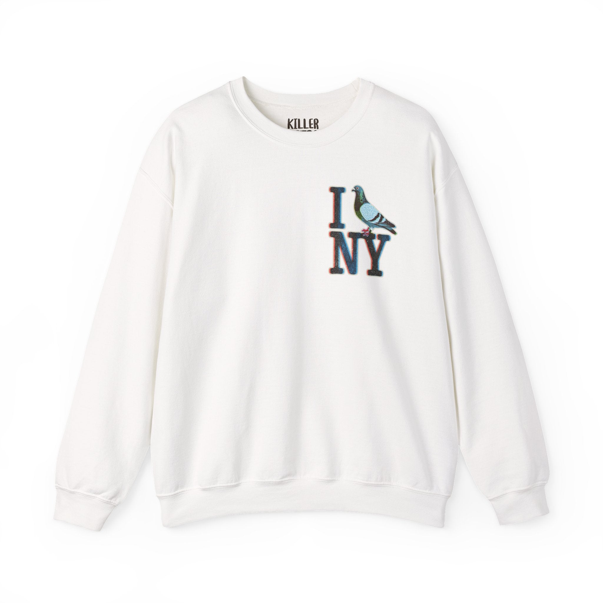 I Pigeon NY crewneck sweatshirt | NYC – KILLER RETRO