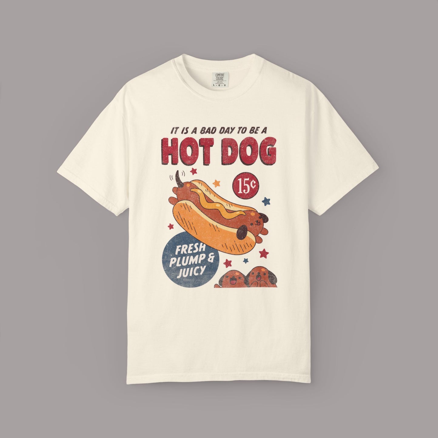 Retro Hot Dog Vintage Tee