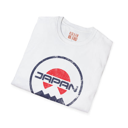 Japan Retro Sun & Mt Fuji Graphic T-Shirt