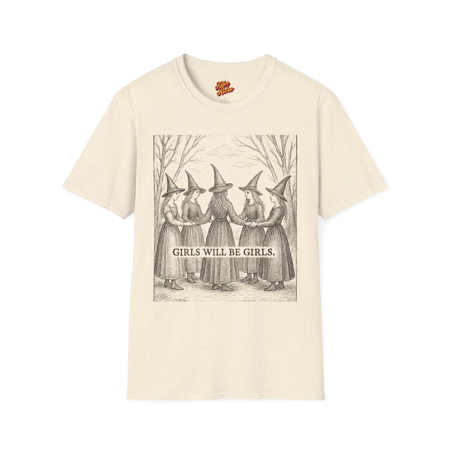 Witchy Vintage Tee - Girls Will Be Girls