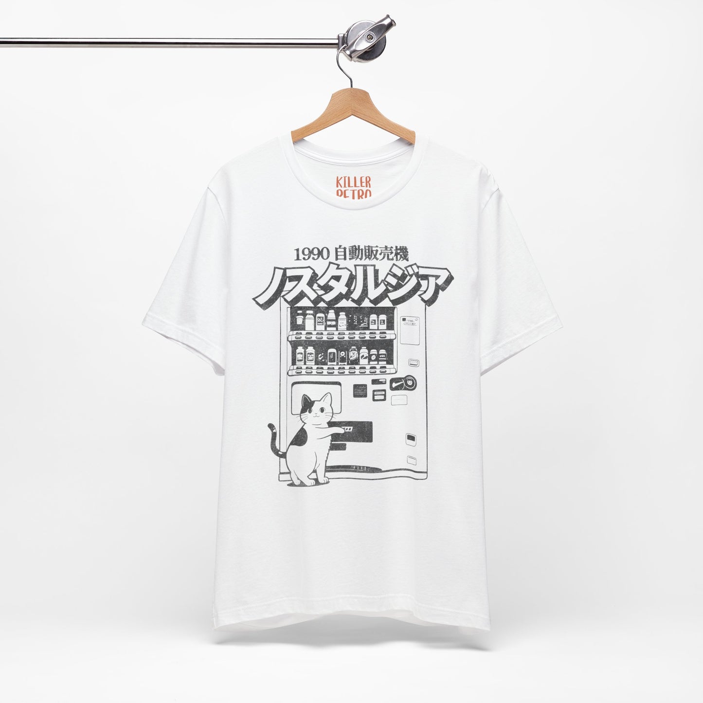 Nostalgia Cat Vending Machine Tee