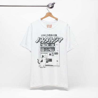 Nostalgia Cat Vending Machine Tee