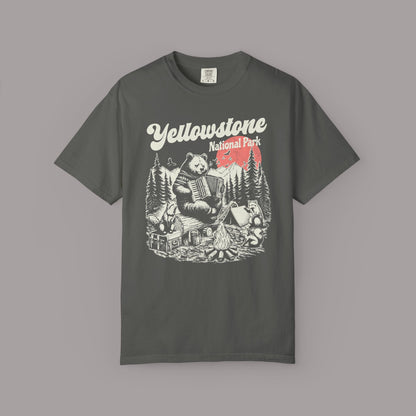 Yellowstone National Park Bear Camping T-Shirt
