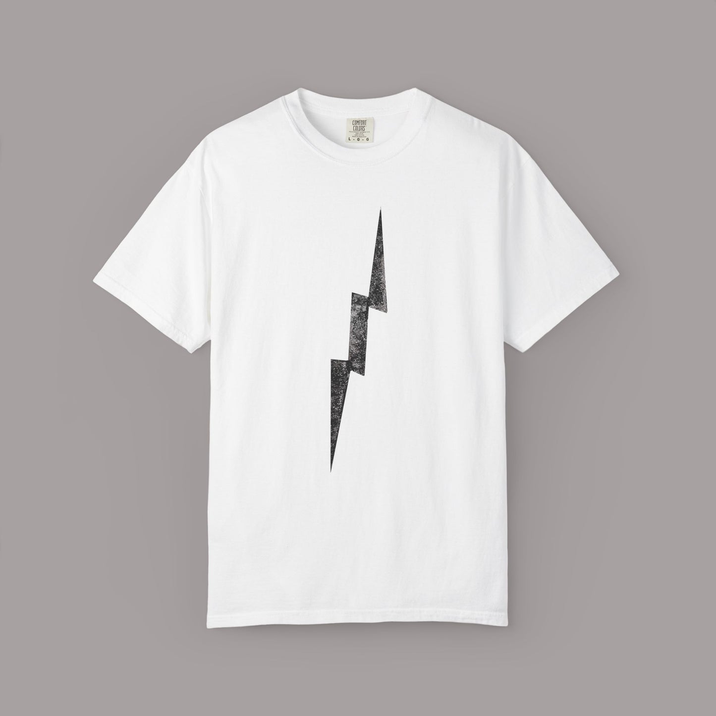 Distressed Lightning Bolt Tee