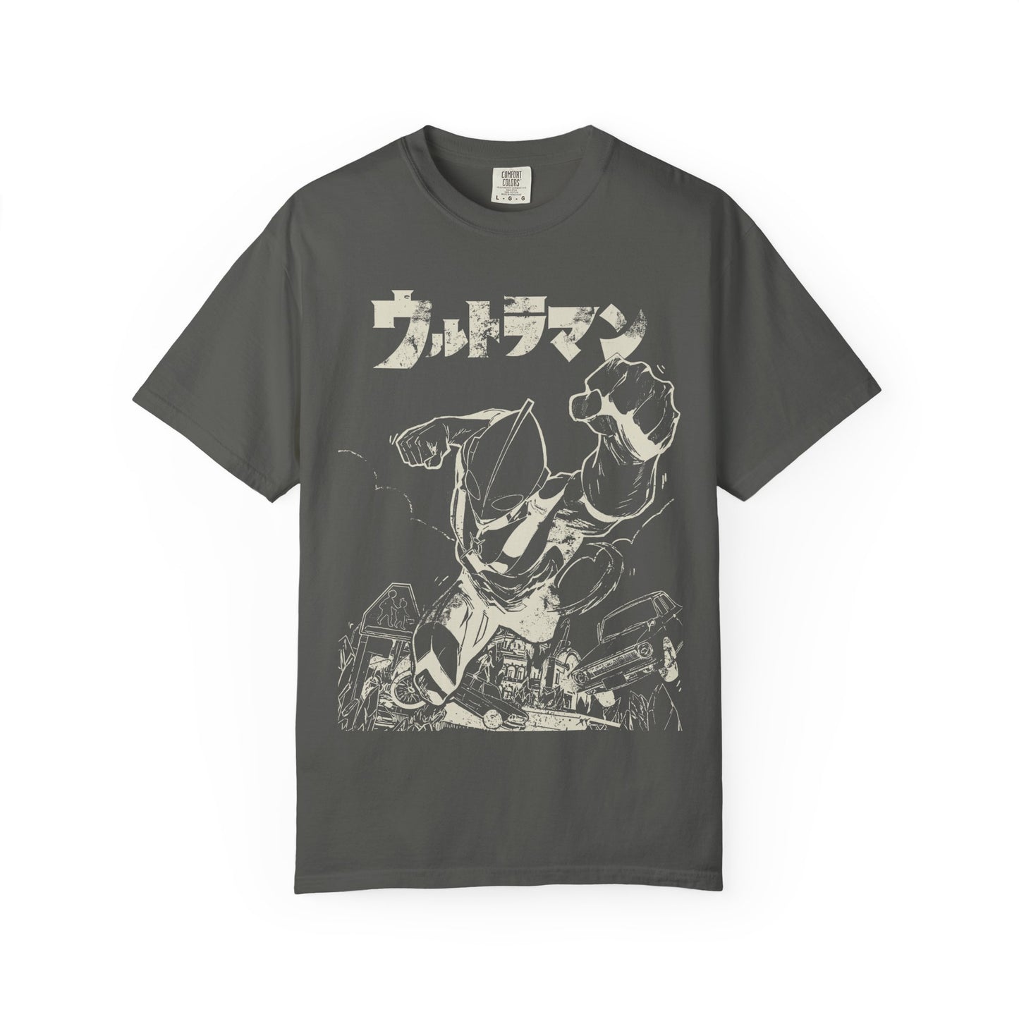 Unique Ultraman Vintage Graphic Tee.