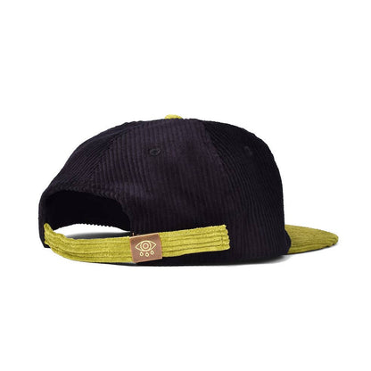 The Park After Dark - Pushing Up Daisies Hat 2 - Corduroy, Flat Brim