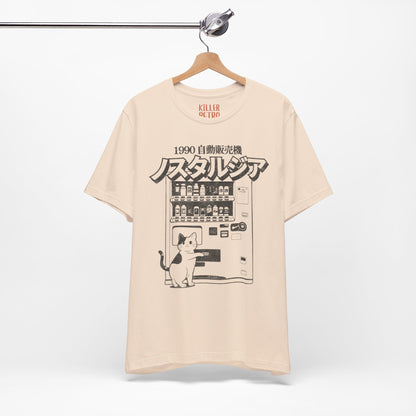 Nostalgia Cat Vending Machine Tee