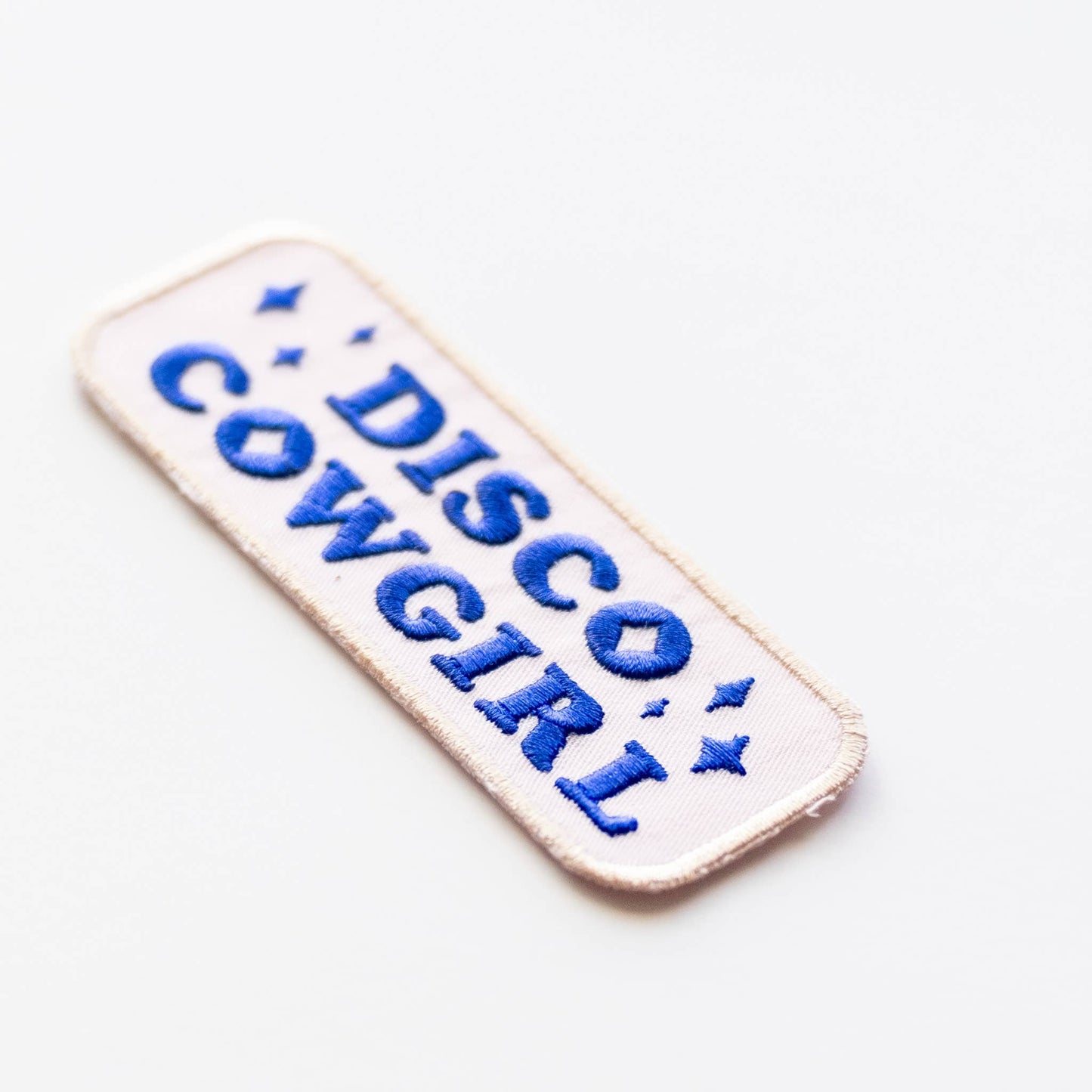 Union Made - Disco Cowgirl Embroidered Iron on Patch