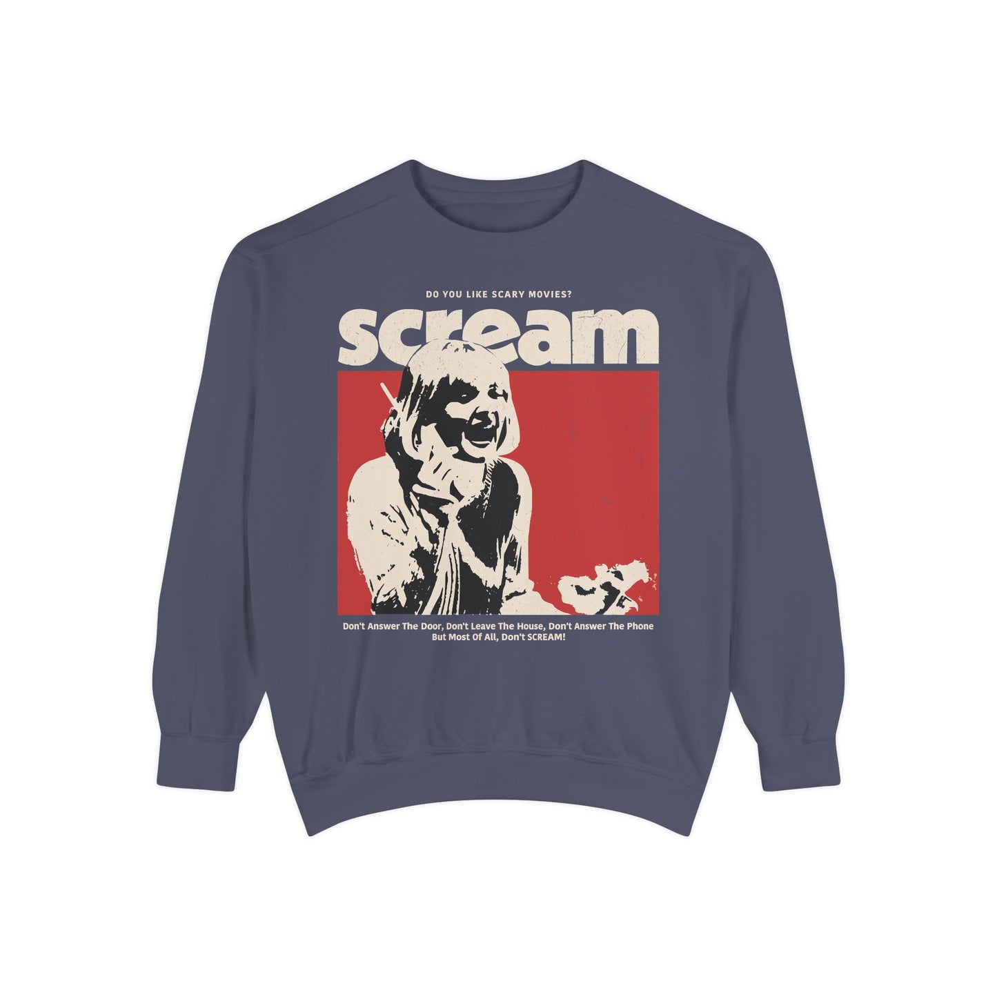 Scream Graphic Sweatshirt