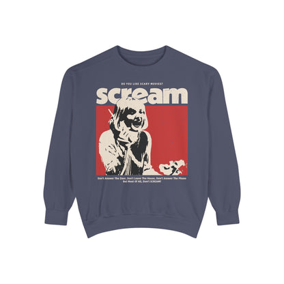 Scream Graphic Sweatshirt