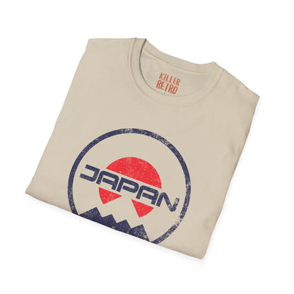 Japan Retro Sun & Mt Fuji Graphic T-Shirt