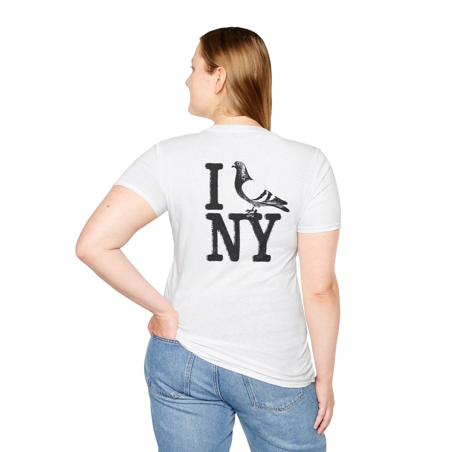 I Love NY Pigeon T-Shirt — Vintage New York City Street Tee