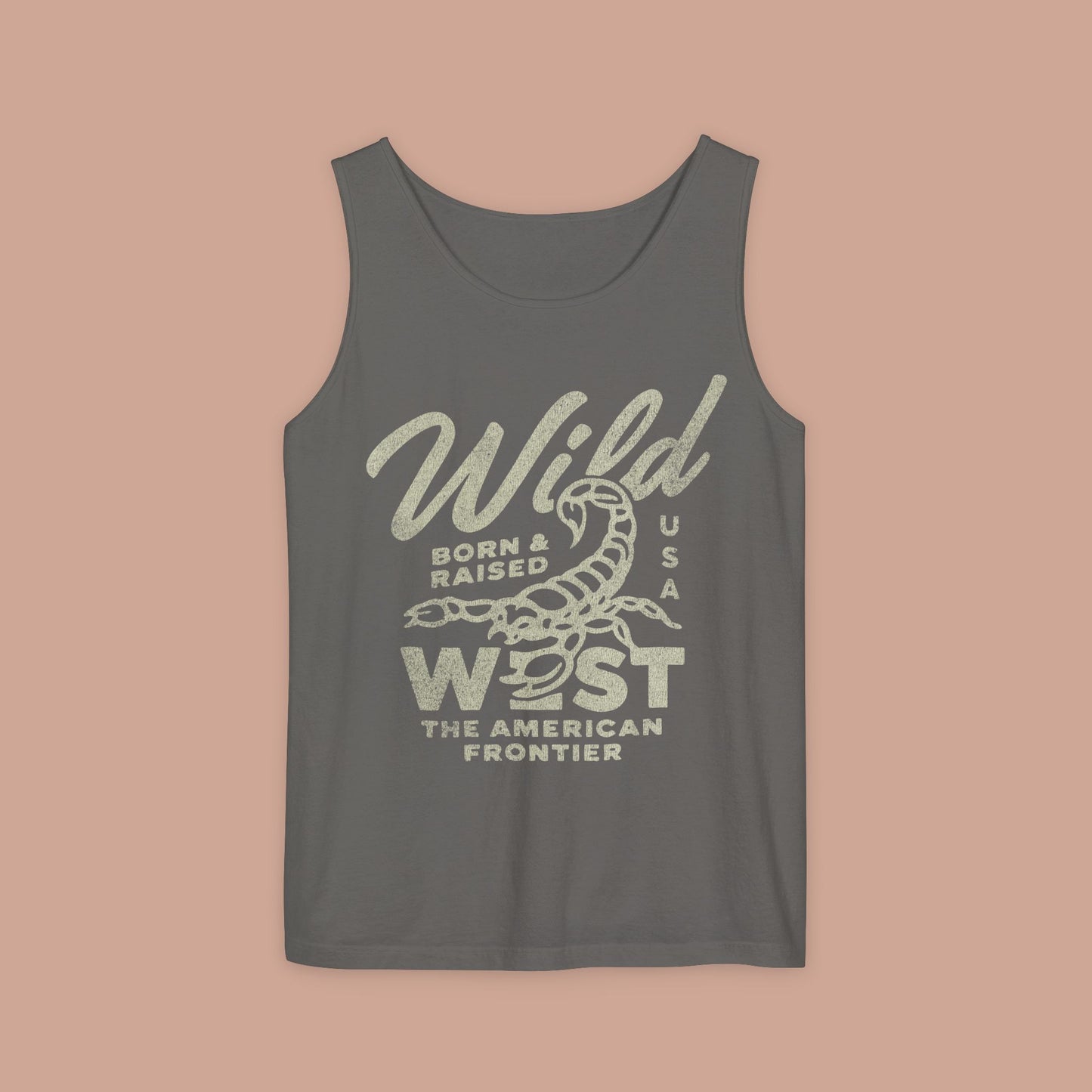 Vintage  Wild West Western Scorpion Tank Top