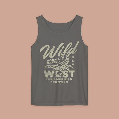 Vintage  Wild West Western Scorpion Tank Top