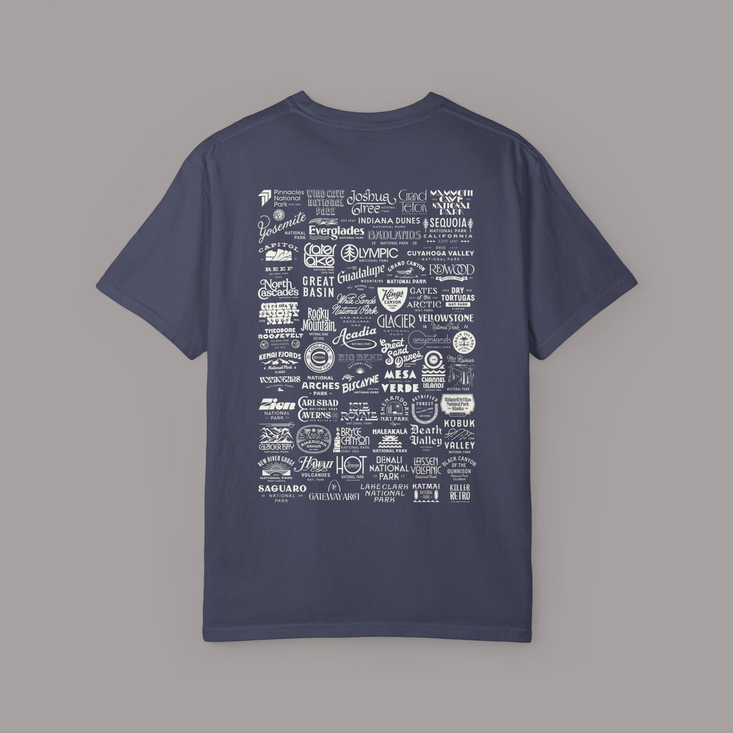 Vintage National Park Logo T-Shirt - Classic Outdoor Adventure Tee