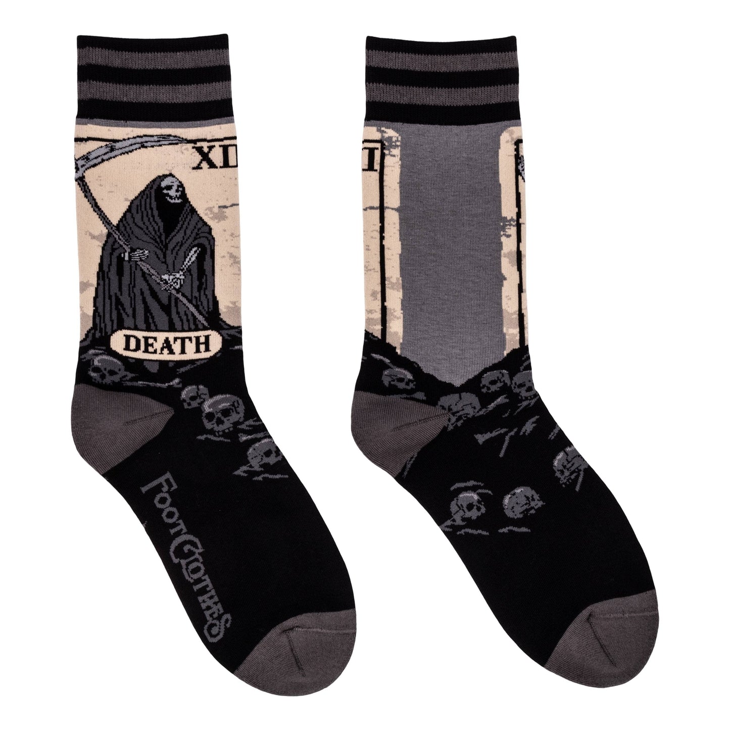FootClothes LLC - Death Tarot Card Socks