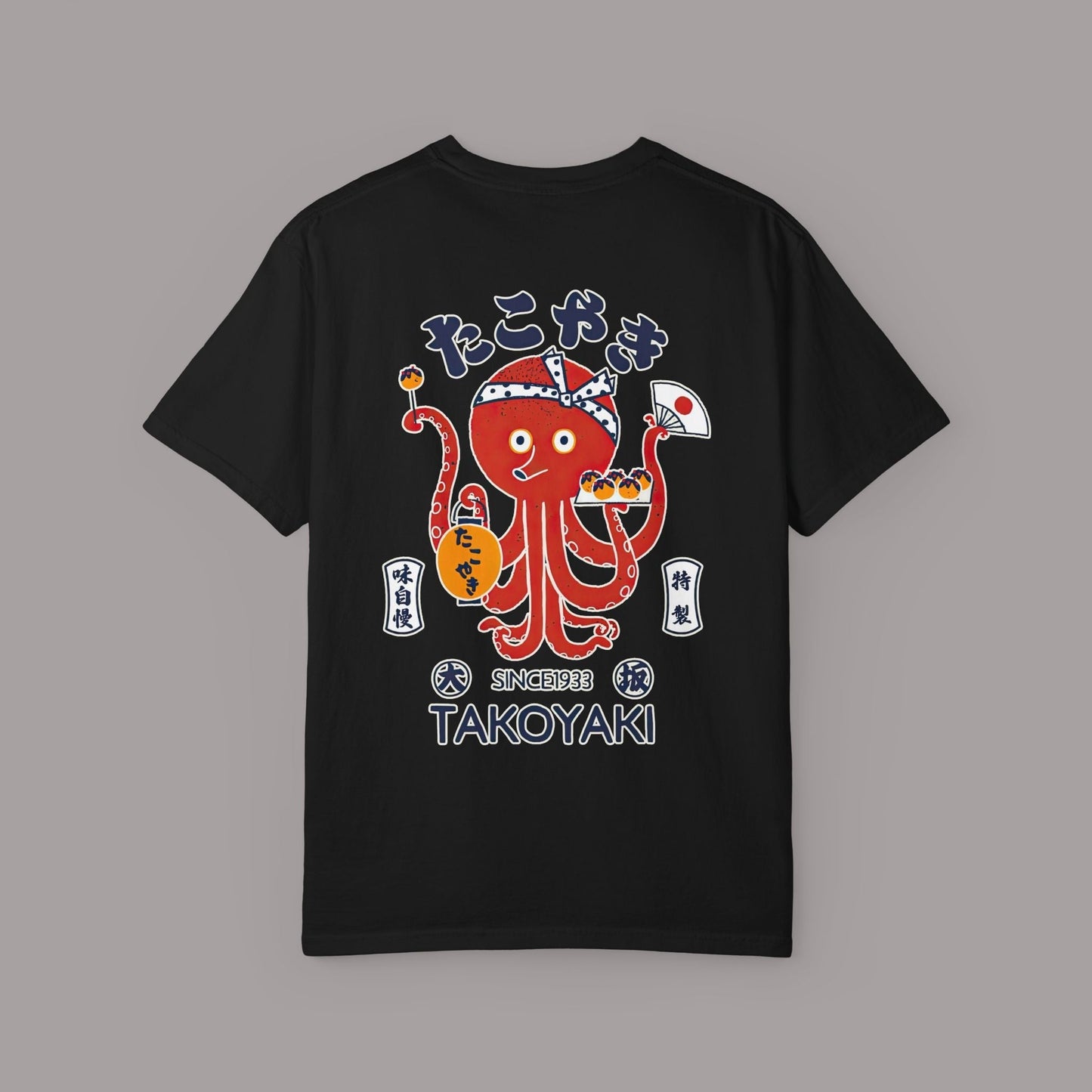 Japanese Street Food Takoyaki Octopus Graphic Tee