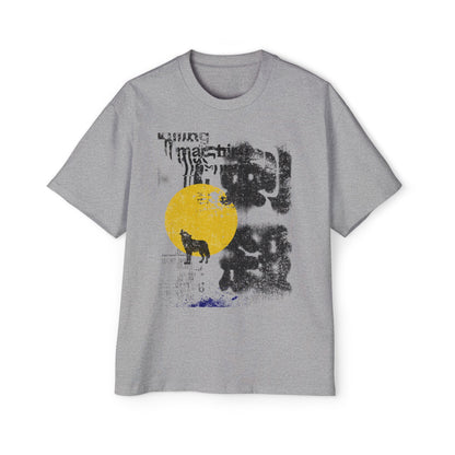Contemporary Design Oversized Heavy Weight Graphic Tee