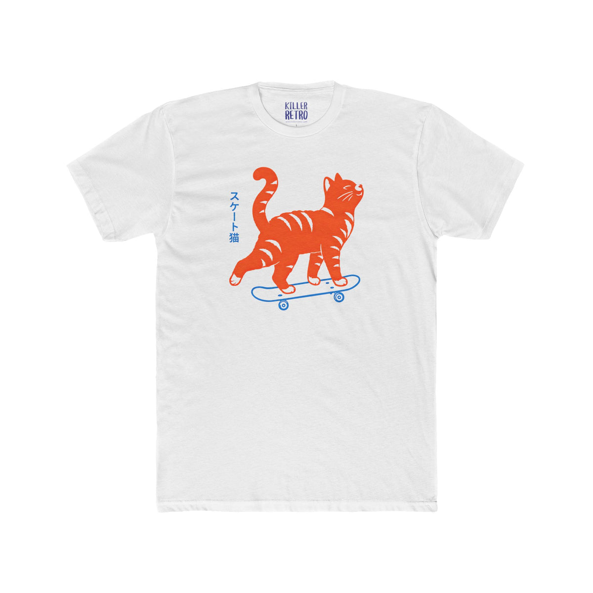 Skateboarding Cat Tee