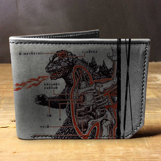 backerton - Godzilla - Printmaker Leather Wallet