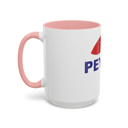 Peyote Parody Coffee Mug – Retro Distressed Graphic 11/15oz