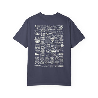 National Park Logos Vintage T-shirt.