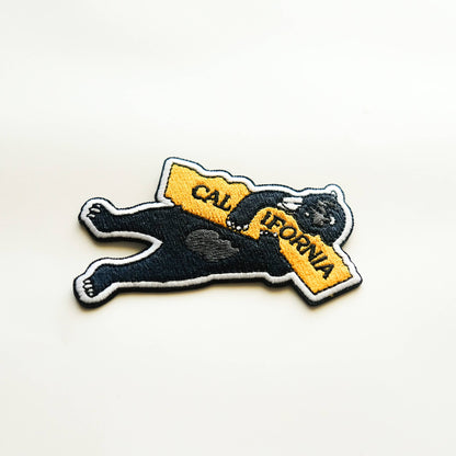 Union Made - I Love California Bear Embroidered Iron on Patch