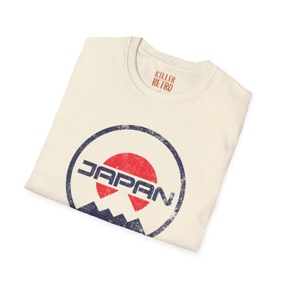 Japan Retro Sun & Mt Fuji Graphic T-Shirt