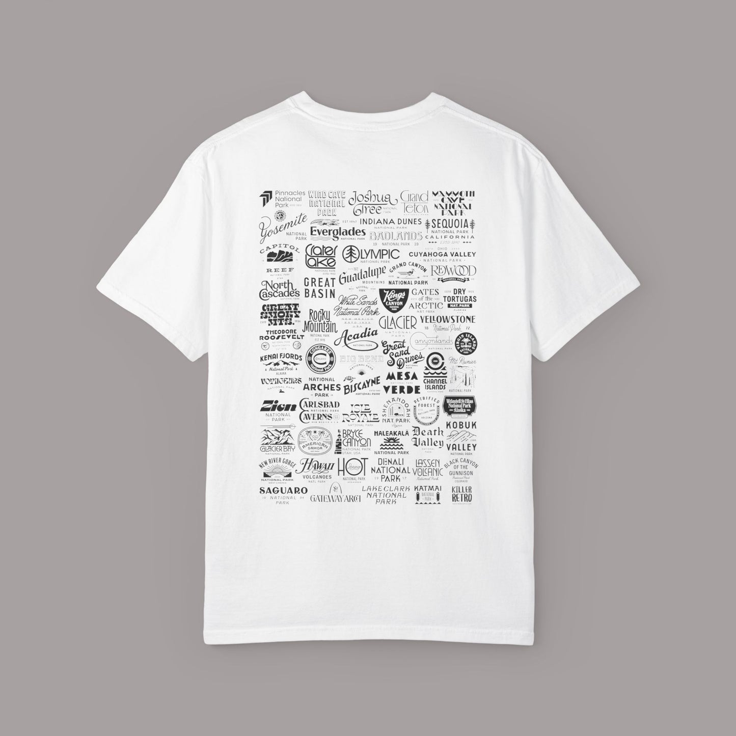 Vintage National Park Logo T-Shirt - Classic Outdoor Adventure Tee