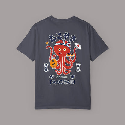 Japanese Street Food Takoyaki Octopus Graphic Tee
