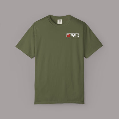 Vintage BASF 90 Retro Cassette Label Graphic Tee