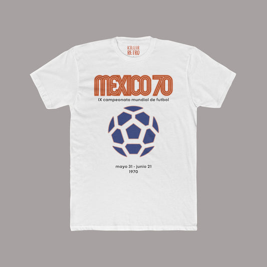 Vintage Mexico 70  Soccer - Football Shirt.