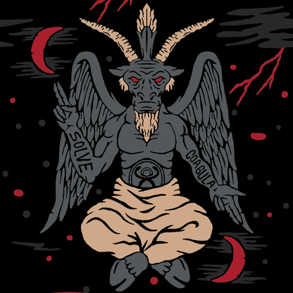 FootClothes LLC - Evil AF Baphomet Socks