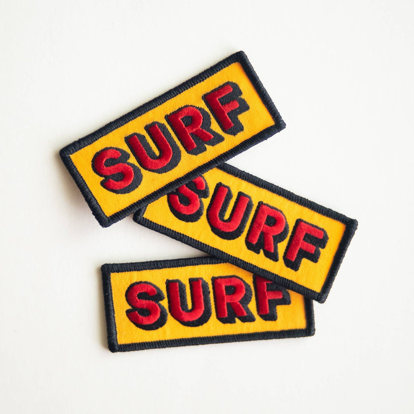 Union Made - SURF Embroidered Iron on Patch