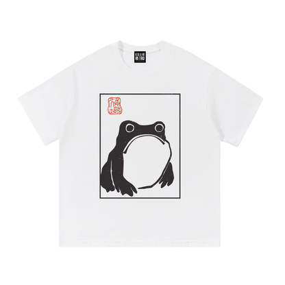 Grumpy frog Essential Cotton T-Shirt