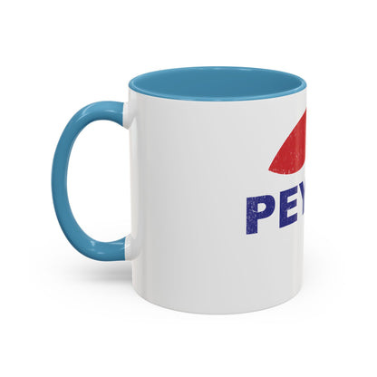 Peyote Parody Coffee Mug – Retro Distressed Graphic 11/15oz